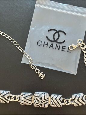 CHANEL Choker Enamel & Strass Crystal Star Collectors Edition